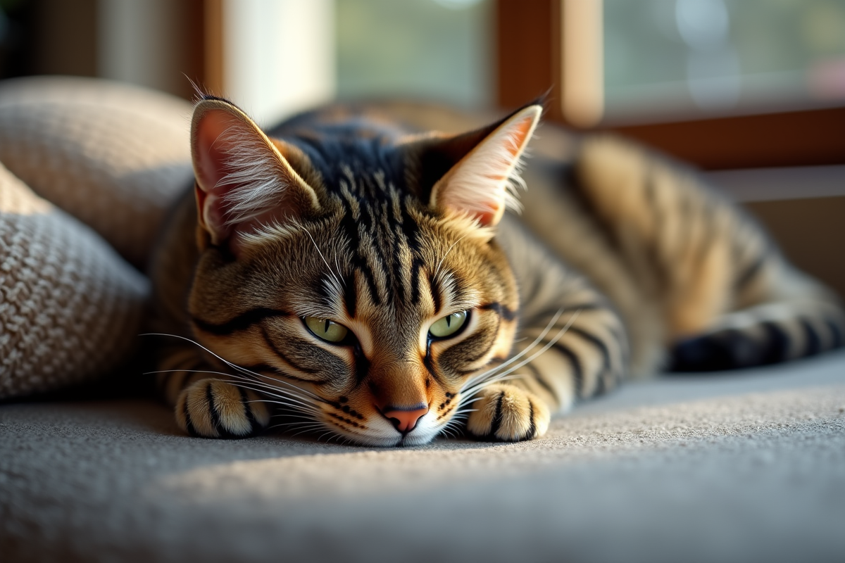 chat triste
