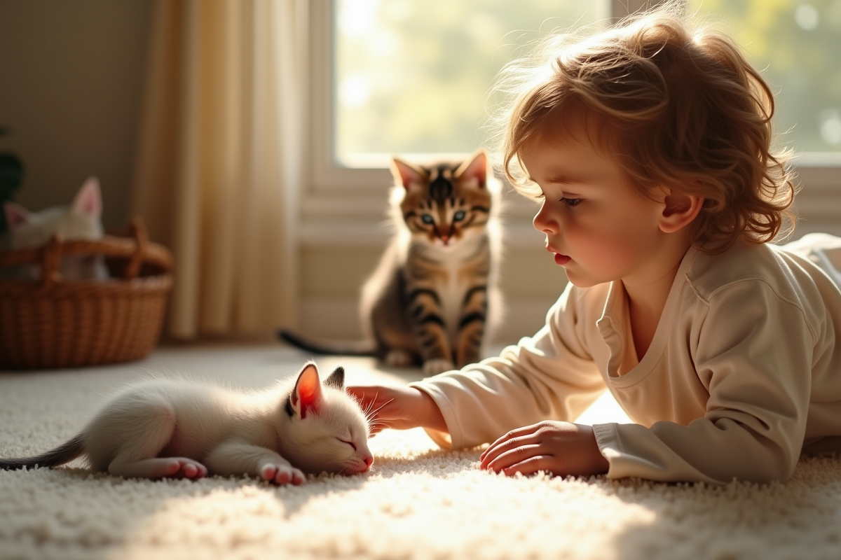 chatons nouveau-nés