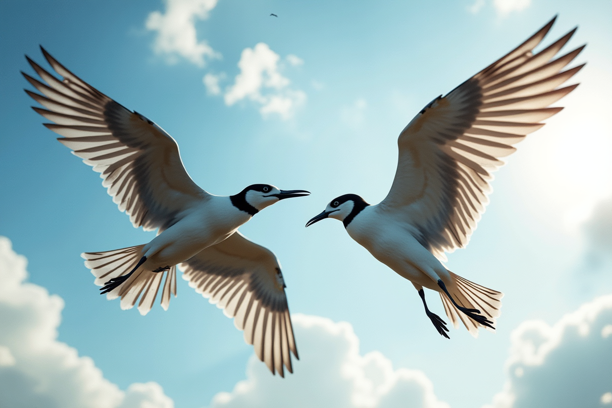 oiseaux agressifs
