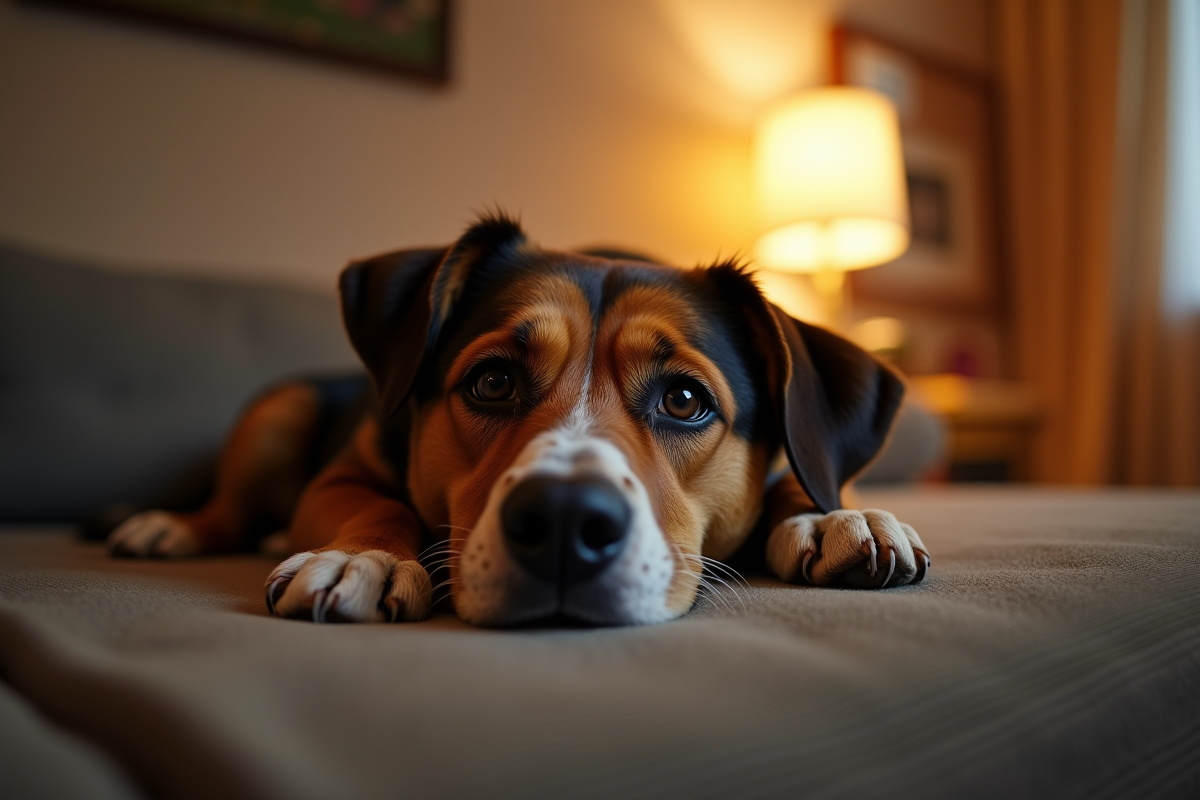 Chien anxieux ou souffrant : comment identifier les signes