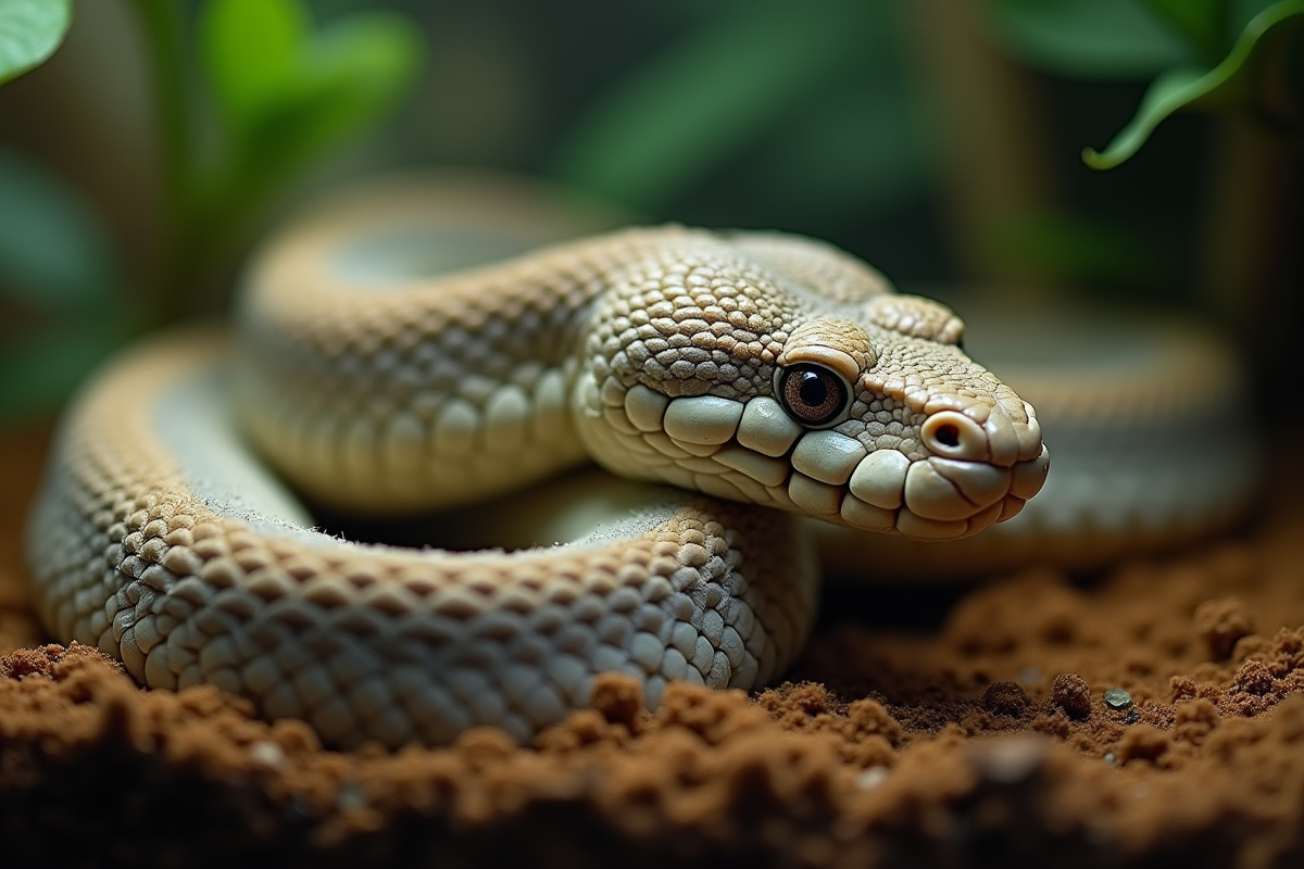 Identification des signes de souffrance chez les serpents