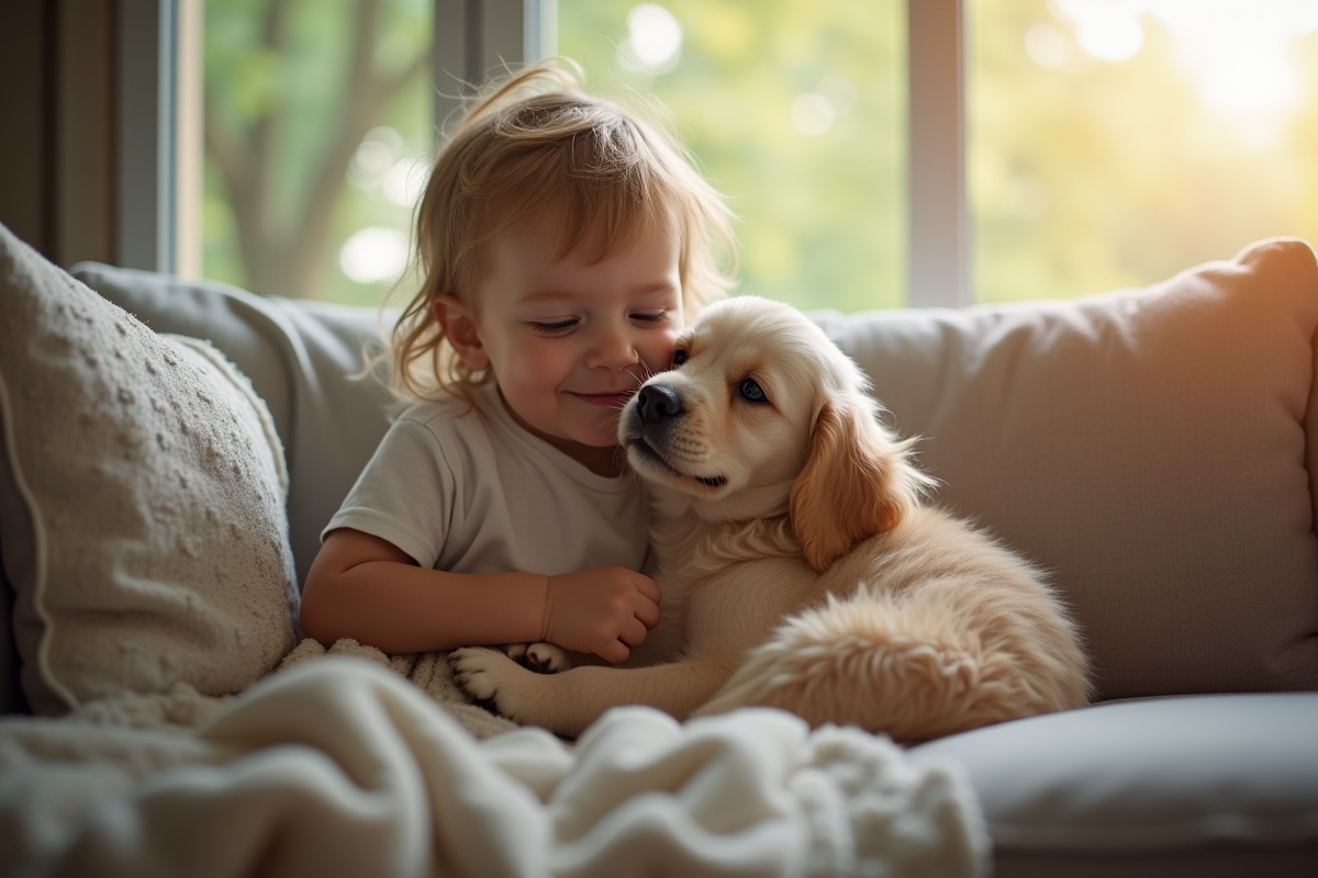 chien enfant