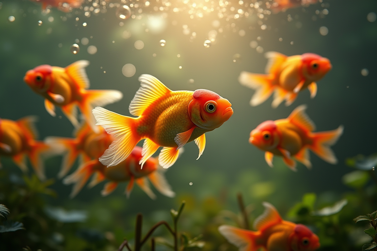 poissons rouges