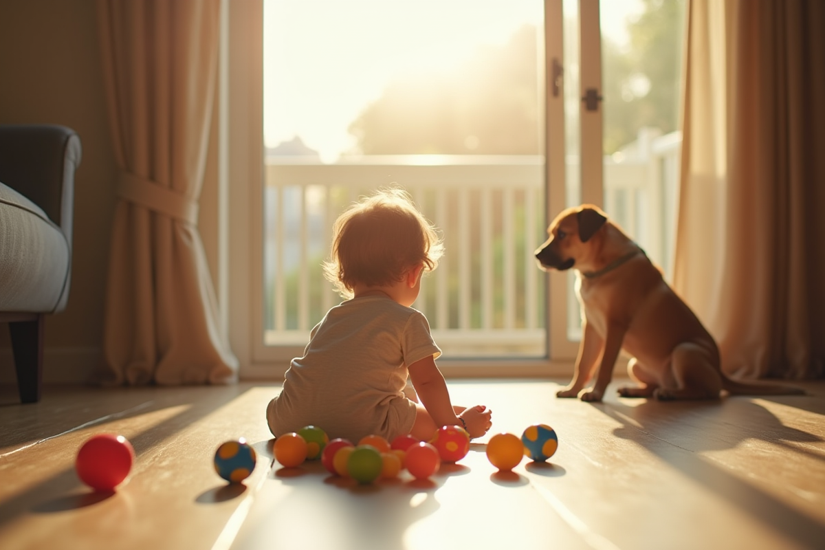 chien enfant