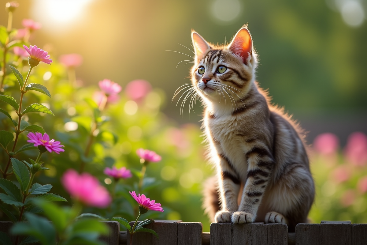 Miaulements de chat dans votre jardin : causes et explications